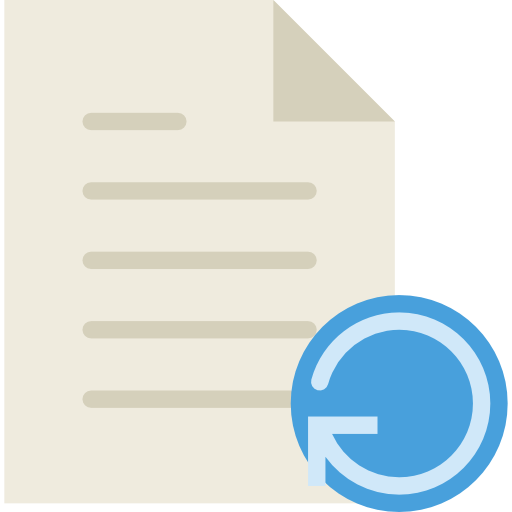Document icon of senior high school in manila